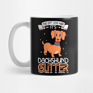 Dachshund glitter Mug